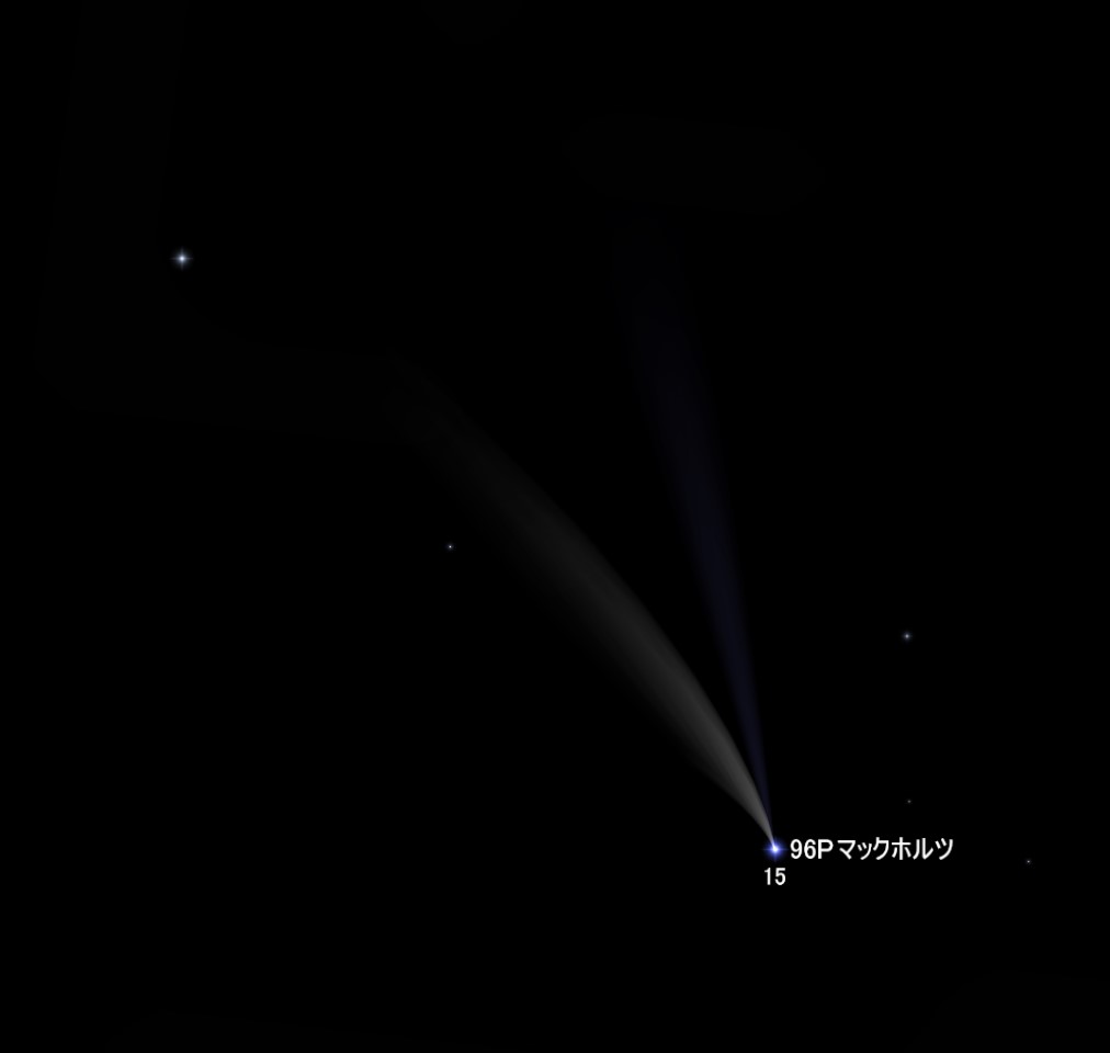 96P/Machholz マックホルツ第1彗星 2023年1月31日 2104 0.8等級 おさのフォト日記